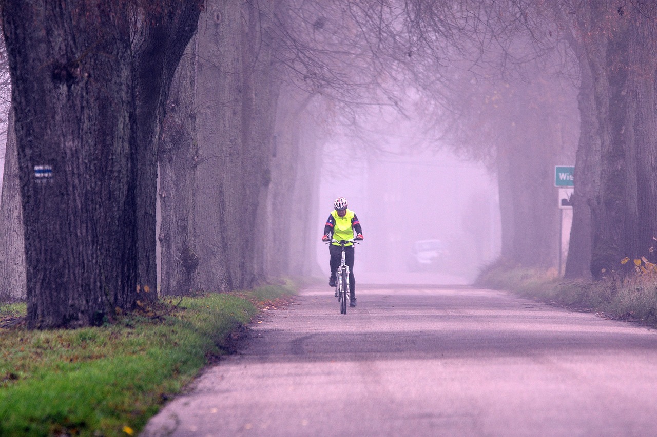 Bewegung beim Radfahren